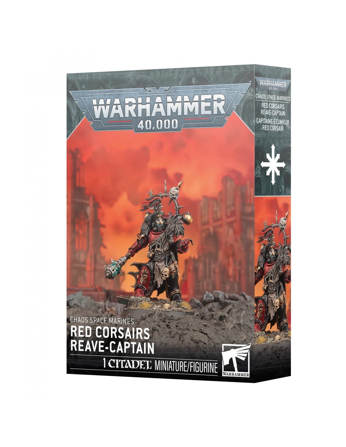 Reave-Captain - Red Corsairs - Chaos Space Marines - Warhammer - Games Workshop