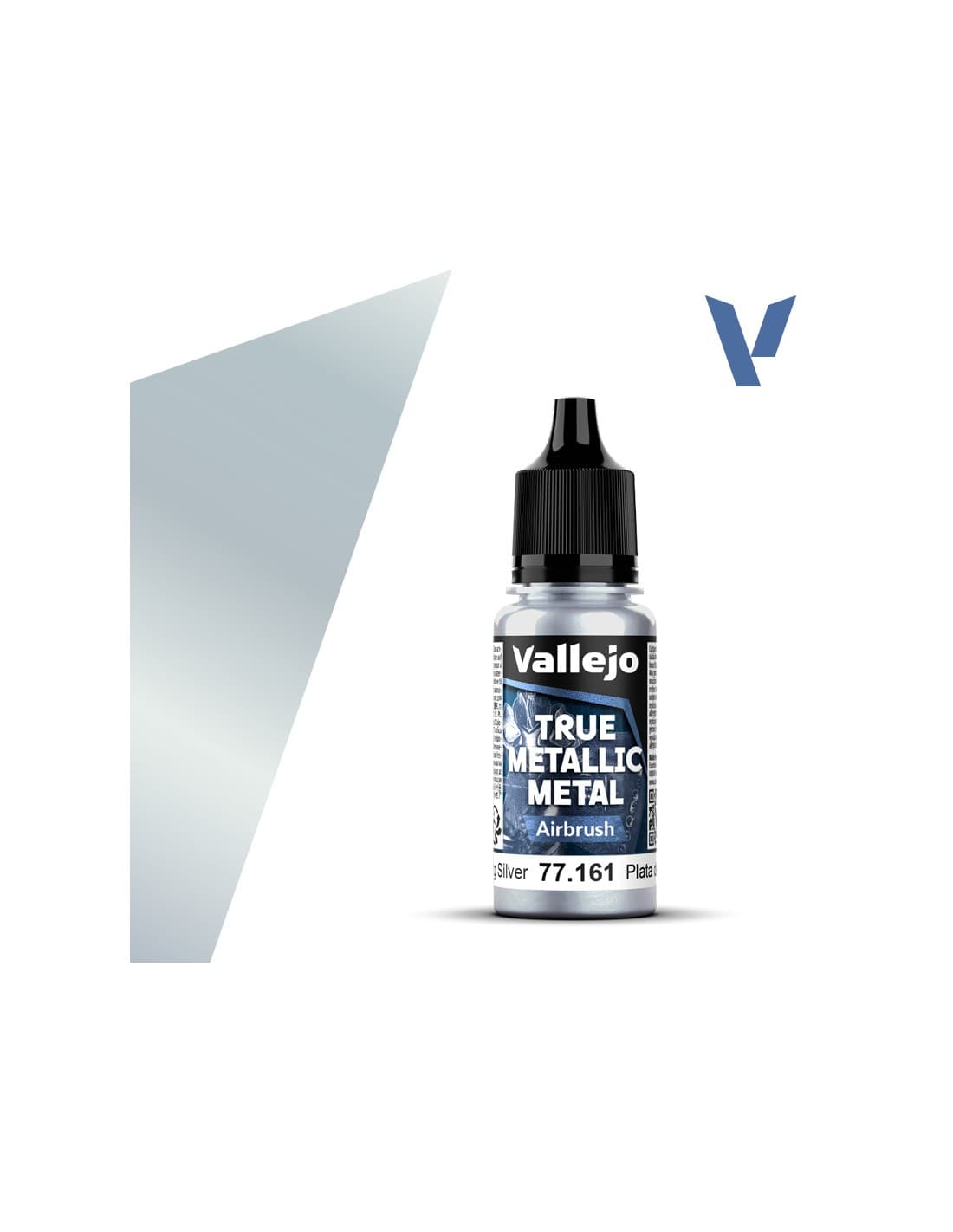 Sterling Silver Airbrush - True Metallic Metal - Vallejo