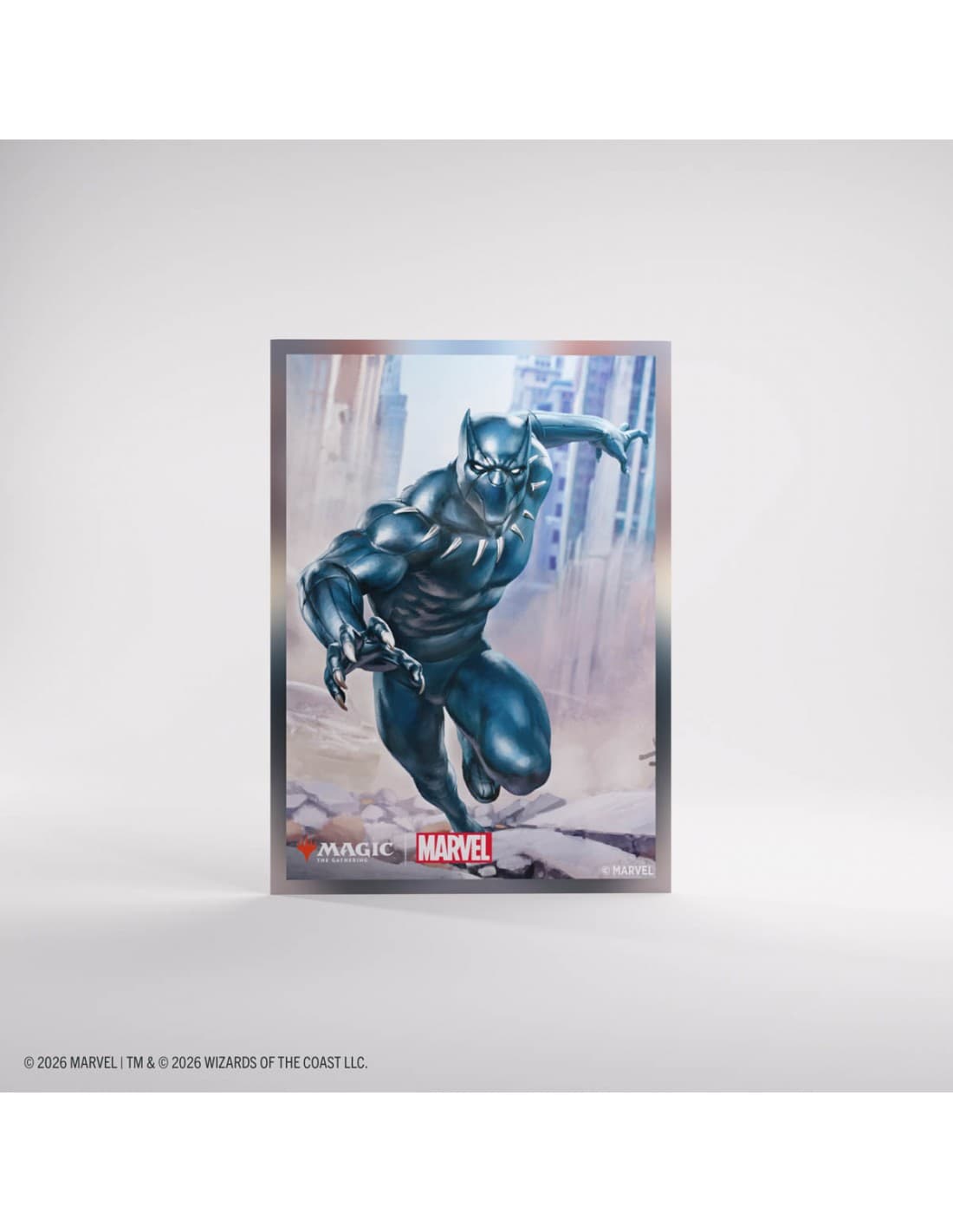 Black Panther - Marvel Super Heroes - Art Sleeves - 105 stk - plastiklommer - Magic the Gathering - Gamegenic