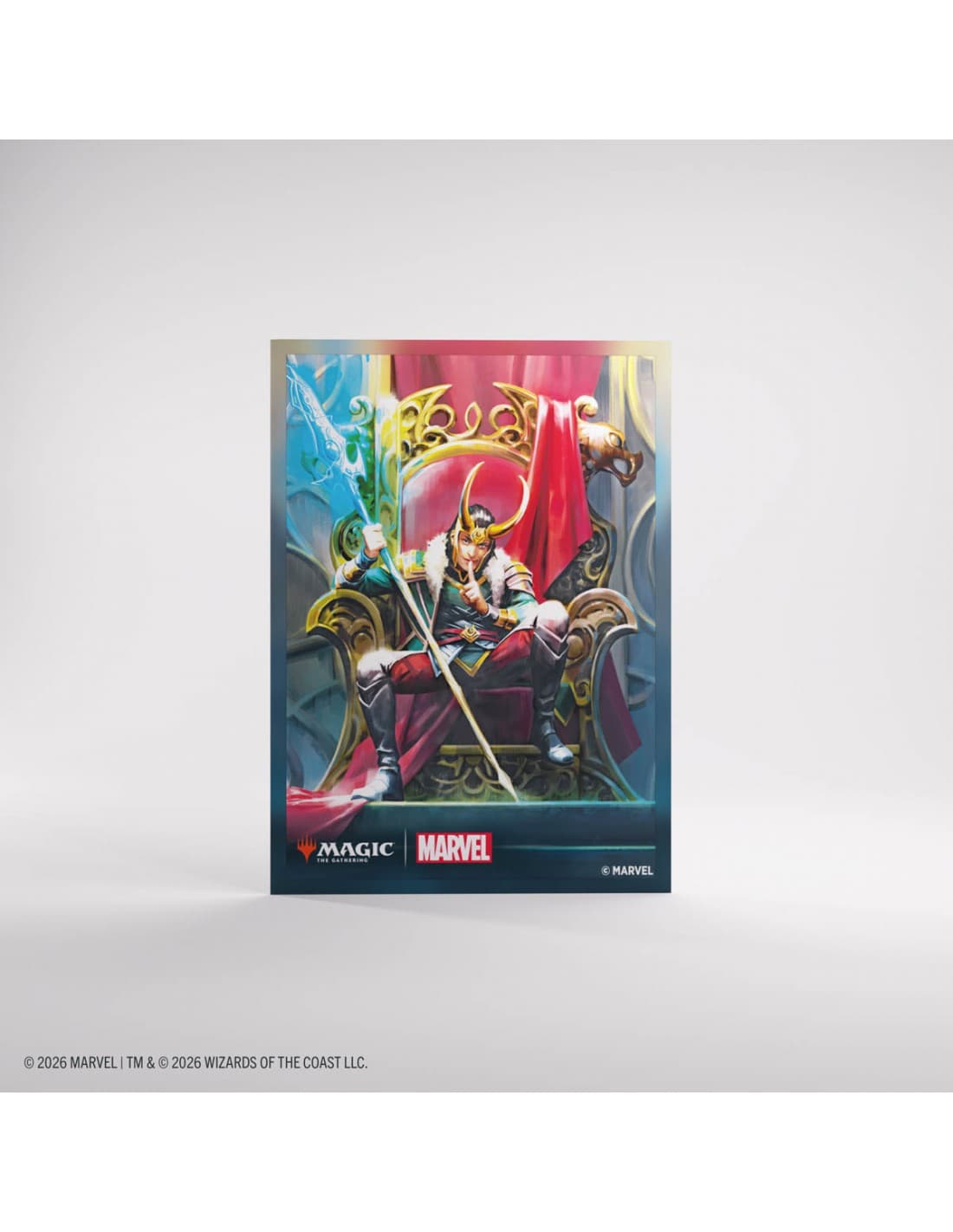 Loki Laufeyson - Marvel Super Heroes - Art Sleeves - 105 stk - plastiklommer - Magic the Gathering - Gamegenic