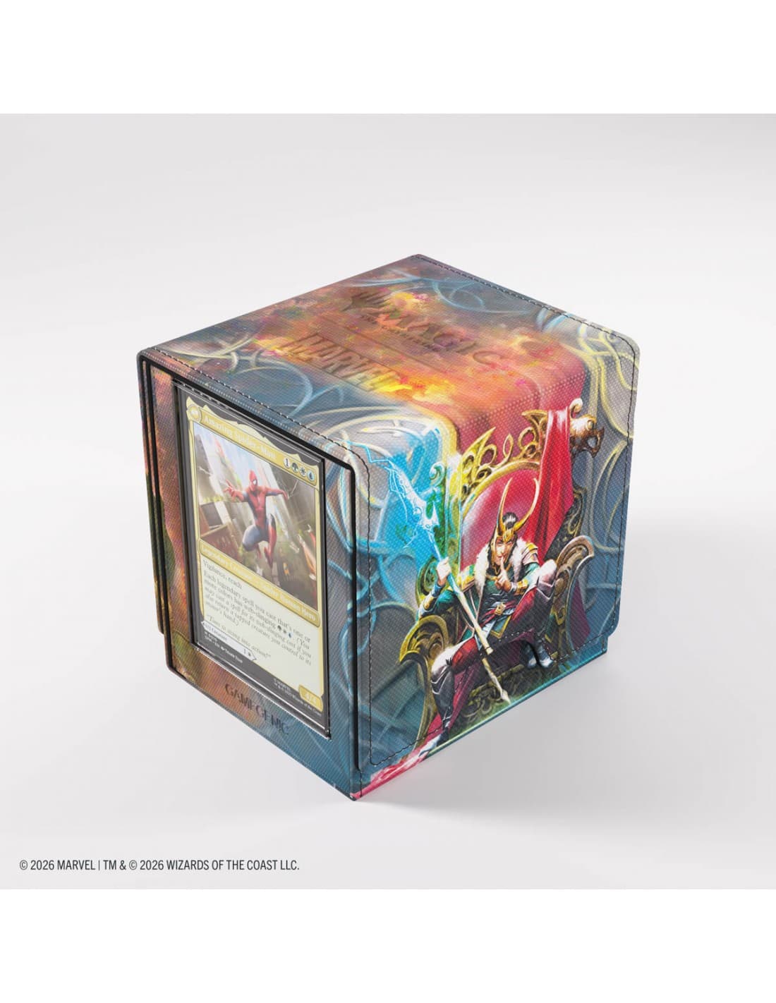 Doom and Loki - Marvel Super Heroes - Sidekick PRO 100+ XL Deck Box - Magic the Gathering - Gamegenic