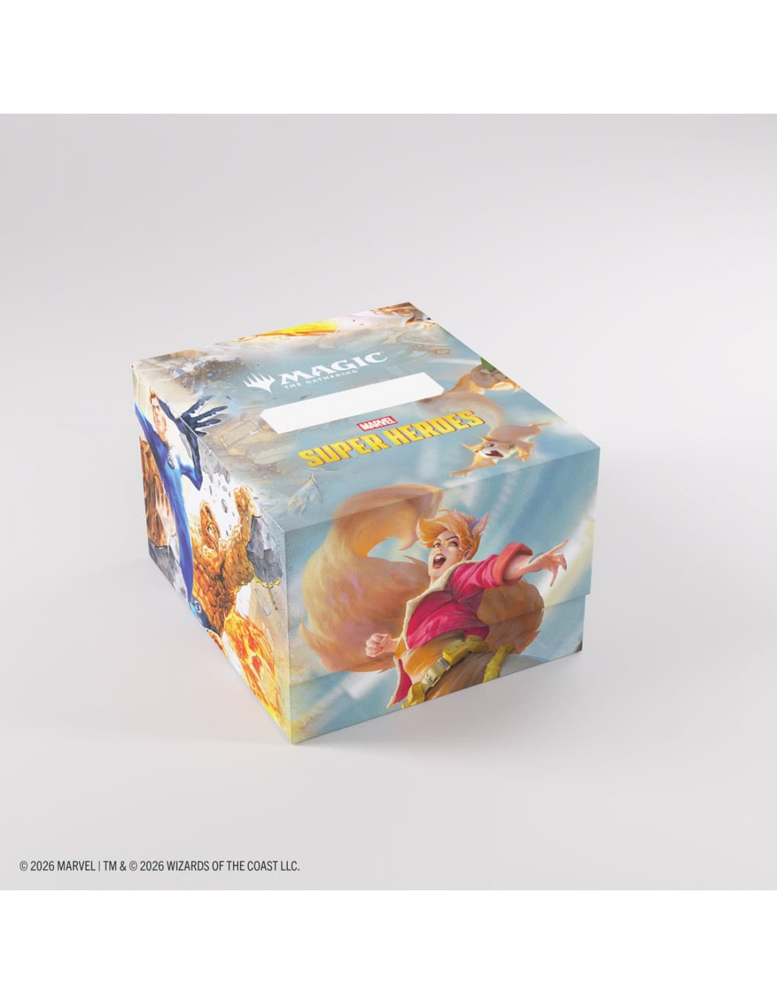 Fantastic Four and Go Nuts! - Marvel Super Heroes - Soft Crate 100+ Deck Box - Magic the Gathering - Gamegenic