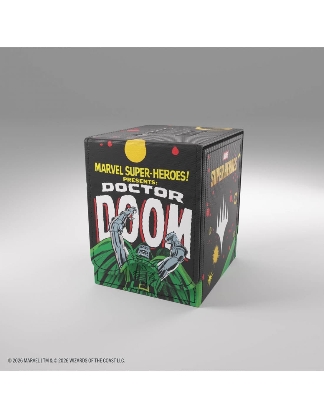 Doctor Doom - Marvel Super Heroes - Squire PLUS 100+ XL - Magic the Gathering - Deck Box - Gamegenic